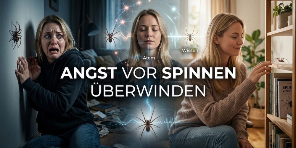 Wie besiegt man Angst vor Spinnen?