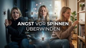 Wie besiegt man Angst vor Spinnen?