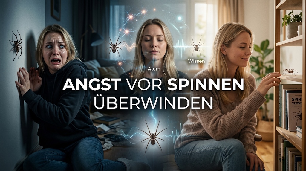 Wie besiegt man Angst vor Spinnen?