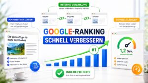 Wie verbessere ich mein Google-Ranking schnell?