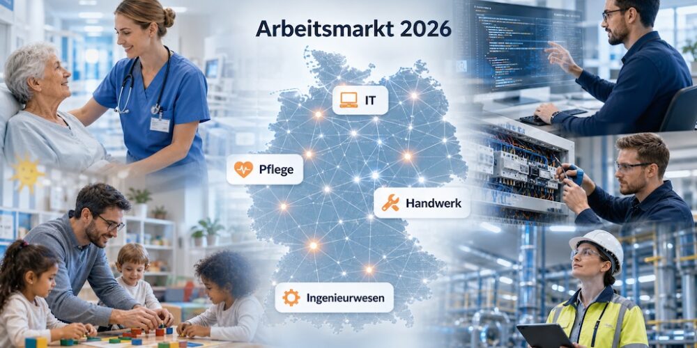 Was sind die gefragtesten Berufe in Deutschland 2026?