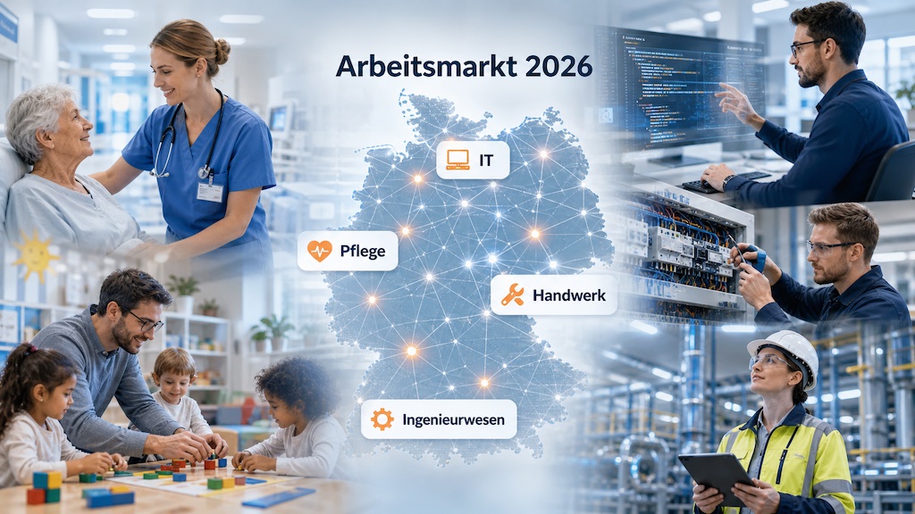 Was sind die gefragtesten Berufe in Deutschland 2026?