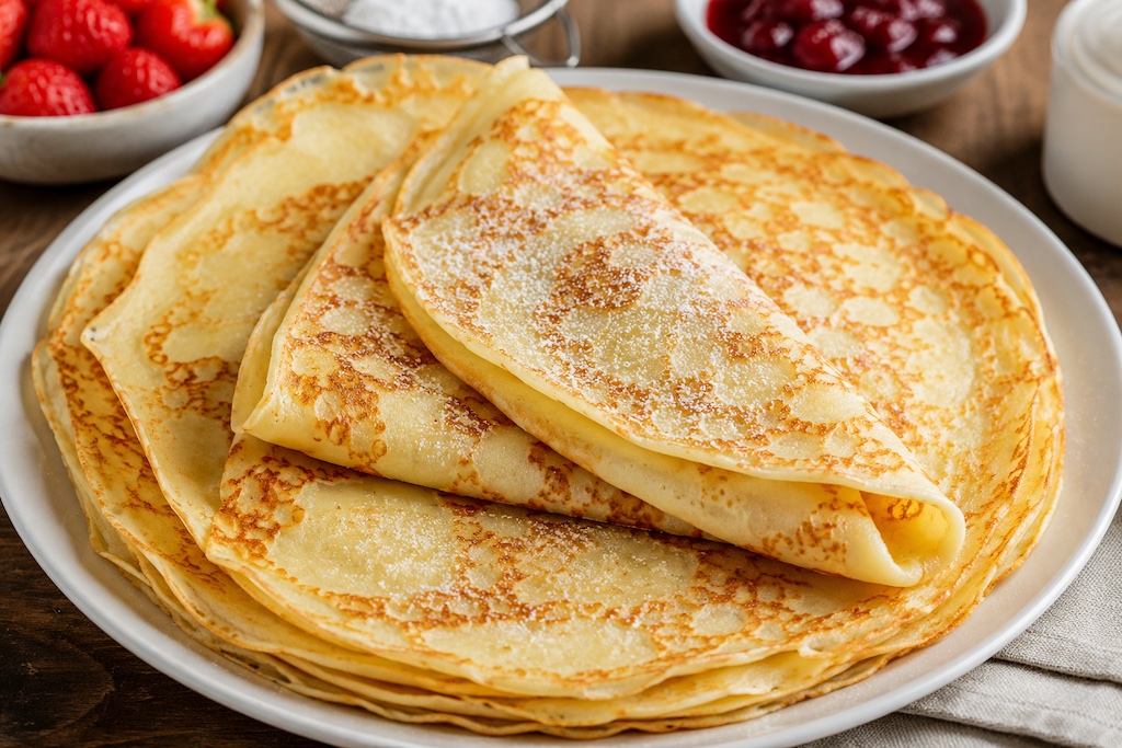 Wie macht man Pfannkuchen?